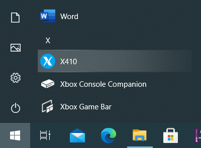 X410 windows 10 что это