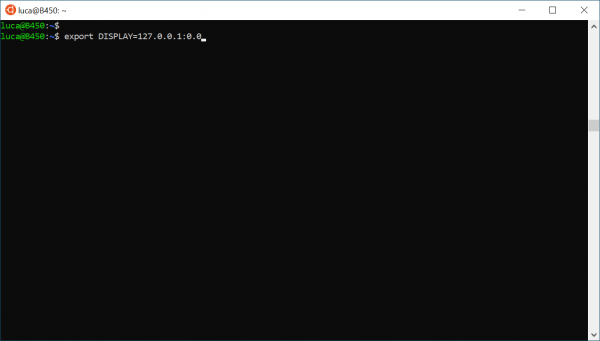 X410 - X Server for Windows 10